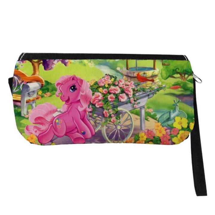 جامدادی مدل دوزیپ طرح پونی کوچولو کلاسیک کد NI770